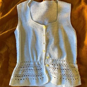 Vintage crochet top (bought from France)